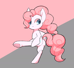 Size: 2187x2000 | Tagged: safe, artist:ccc, pinkie pie, earth pony, pony, female, mare, solo, solo female, underhoof