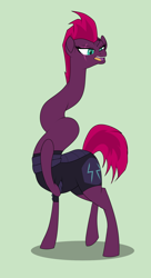 Size: 1232x2260 | Tagged: safe, artist:astr0zone, tempest shadow, my little pony: the movie, angry, armor, impossibly long neck, long neck, necc, twisted neck, u wot m8, wat