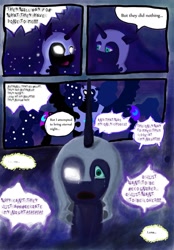 Size: 900x1292 | Tagged: safe, artist:lyun, nightmare moon, princess luna, alicorn, pony, comic, female, mare