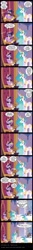 Size: 715x5357 | Tagged: safe, artist:niban-destikim, princess celestia, princess luna, twilight sparkle, twilight sparkle (alicorn), alicorn, pony, big crown thingy, bipedal, camera, celestia is not amused, clothes, comic, female, hawaiian shirt, hilarious in hindsight, jewelry, mare, regalia, shirt, suitcase, sunglasses, unamused