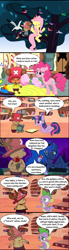 Size: 432x1559 | Tagged: safe, artist:irie-mangastudios, fluttershy, pinkie pie, princess luna, spike, twilight sparkle, alicorn, dragon, earth pony, pegasus, pony, comic, one piece, tony tony chopper