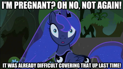 Size: 623x348 | Tagged: safe, edit, edited screencap, screencap, princess luna, alicorn, pony, luna eclipsed, image macro, looking at you, solo