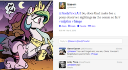 Size: 885x484 | Tagged: safe, artist:andypriceart, idw, observer (character), princess celestia, scootaloo, twilight sparkle, the return of queen chrysalis, spoiler:comic, andy price, cute, cutealoo, fringe, momlestia, observer, sleeping, twiabetes, twitter, whistling