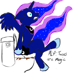 Size: 900x900 | Tagged: dead source, safe, artist:hellbunny, princess luna, alicorn, pony, but why, diarrhea, female, mare, poop, pooping, toilet