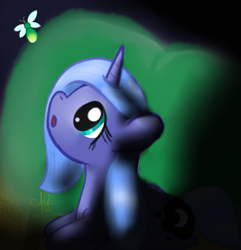 Size: 402x417 | Tagged: safe, artist:kodok37, princess luna, alicorn, pony, solo, woona