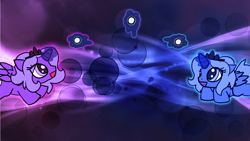 Size: 1920x1080 | Tagged: artist needed, safe, princess luna, alicorn, pony, moon, solo, wallpaper