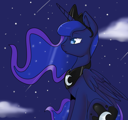 Size: 1526x1433 | Tagged: safe, artist:lustrous-dreams, princess luna, alicorn, pony, female, horn, mare, simple background, solo