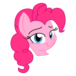 Size: 700x700 | Tagged: safe, artist:badgerben, artist:skullman777, pinkie pie, earth pony, pony, avatar, color, solo