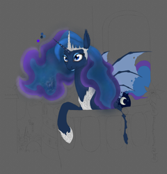 Size: 1472x1536 | Tagged: safe, artist:gela-g-i-s-gela, princess luna, alicorn, pony, female, horn, mare, solo, wip