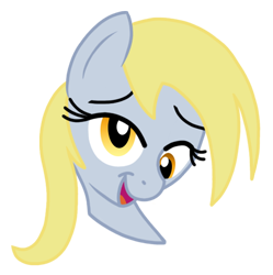 Size: 522x524 | Tagged: safe, artist:badgerben, artist:skullman777, edit, derpy hooves, pegasus, pony, avatar, color, female, mare