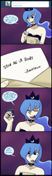 Size: 1313x4462 | Tagged: safe, artist:7nights, princess luna, human, ask, ask human luna, comic, human luna, humanized