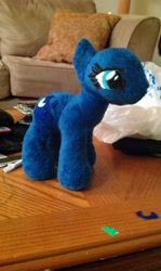 Size: 574x960 | Tagged: safe, artist:crotchstar, princess luna, bald, irl, photo, plushie