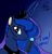 Size: 769x808 | Tagged: safe, artist:ppdraw, princess luna, alicorn, pony, female, gamer luna, horn, mare, solo