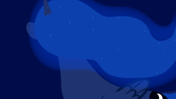 Size: 1920x1080 | Tagged: safe, princess luna, alicorn, pony, female, horn, mare, simple background, solo