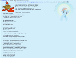 Size: 1010x772 | Tagged: safe, princess luna, rainbow dash, brony history, dr. seuss, how the grinch stole christmas, meta, ponychan, text, wall of text