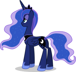 Size: 900x852 | Tagged: safe, artist:abydos91, princess luna, alicorn, pony, plot, simple background, solo, transparent background, vector