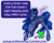 Size: 500x400 | Tagged: safe, princess luna, alicorn, pony, james bond, laser, meta, moonraker, pony confession