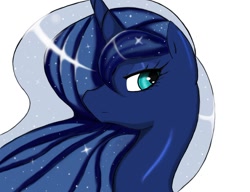 Size: 1162x893 | Tagged: safe, artist:falco9998, princess luna, alicorn, pony, female, horn, mare, simple background, solo