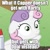 Size: 500x500 | Tagged: safe, derpibooru import, edit, edited screencap, screencap, capper dapperpaws, opalescence, rarity, sweetie belle, pony, unicorn, my little pony: the movie, ponyville confidential, capperity, cropped, exploitable meme, female, filly, horn, image macro, meme, solo, sudden clarity sweetie belle, text, two toned mane, white coat, wide eyes