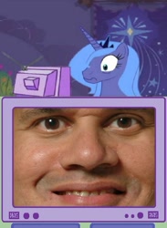 Size: 563x771 | Tagged: safe, princess luna, alicorn, pony, exploitable meme, meme, reggie fils-aime, tv meme