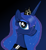 Size: 1855x2000 | Tagged: safe, artist:lerauxart, princess luna, alicorn, pony, bust, face, portrait, profile, solo