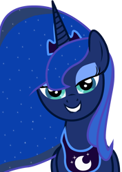 Size: 828x1171 | Tagged: dead source, safe, artist:eruvon, princess luna, alicorn, pony, bedroom eyes, female, lip bite, love face, mare, simple background, solo, transparent background, vector