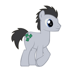 Size: 2800x2800 | Tagged: safe, artist:boneswolbach, lucky clover, high res, simple background, transparent background, vector