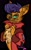 Size: 783x1280 | Tagged: safe, artist:rexiarts, derpibooru import, capper dapperpaws, abyssinian, anthro, cat, my little pony: the movie, black background, chest fluff, clothes, coat, looking at you, male, simple background, slit eyes, solo