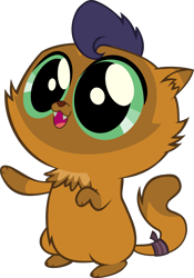 Size: 3257x4665 | Tagged: safe, artist:red4567, derpibooru import, capper dapperpaws, abyssinian, cat, semi-anthro, my little pony: the movie, capperbetes, cute, kitten, simple background, solo, transparent background, vector, younger