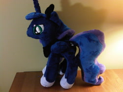 Size: 720x540 | Tagged: safe, artist:caashley, princess luna, irl, photo, plushie, solo