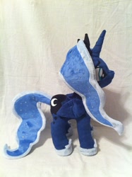 Size: 1936x2592 | Tagged: safe, artist:planetplush, princess luna, pony, irl, photo, plushie, solo