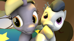 Size: 3840x2160 | Tagged: safe, artist:viranimation, dinky hooves, rumble, 3d, cute, hoof fetish, hoof polish, hoof sucking, male, nail polish, rumbledink, shipping, source filmmaker, straight