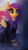 Size: 1080x1920 | Tagged: safe, artist:hierozaki, fluttershy, pegasus, pony, fake it 'til you make it, eyeshadow, female, fluttergoth, lidded eyes, makeup, mare, solo