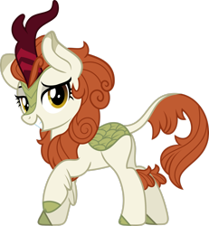 Size: 2353x2549 | Tagged: safe, artist:jhayarr23, autumn blaze, kirin, sounds of silence, absurd resolution, simple background, solo, transparent background, vector