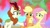 Size: 1920x1080 | Tagged: safe, derpibooru import, screencap, applejack, autumn blaze, fluttershy, earth pony, kirin, pegasus, pony, sounds of silence, awwtumn blaze, cute, female, fire, floppy ears, greeting, grin, happy, introduction, mare, scared, smiling, trio