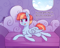 Size: 2000x1600 | Tagged: safe, artist:dsp2003, windy whistles, pegasus, pony, 20% cooler, 2017, bronybait, cheek fluff, chest fluff, comic, cute, ear fluff, female, fluffy, heart, innuendo, looking at you, mare, open mouth, single panel, windybetes, wing fluff