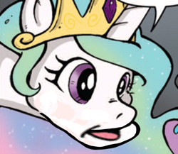 Size: 800x695 | Tagged: safe, edit, princess celestia, alicorn, pony, face, faic, hoers