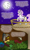 Size: 2160x3600 | Tagged: safe, artist:inkrose98, discord, princess celestia, alicorn, pony, balcony, dislestia, female, male, moon, romeo and juliet, shipping, straight