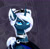 Size: 2480x2441 | Tagged: safe, artist:magnaluna, derpibooru import, princess luna, alicorn, pony, alternate hairstyle, alternate universe, beautiful, blue eyes, bust, colored pupils, crown, curved horn, ear fluff, female, jewelry, mare, necklace, portrait, regalia, solo