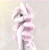 Size: 2480x2525 | Tagged: safe, artist:magnaluna, derpibooru import, princess celestia, alicorn, pony, beautiful, cute, cutelestia, female, looking back, mare, missing accessory, pink mane, pink-mane celestia, simple background, smiling, solo
