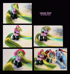 Size: 4928x5206 | Tagged: safe, artist:stephanieezzo, lemon zest, sour sweet, sugarcoat, pony, equestria girls, friendship games, absurd resolution, crystal prep academy, crystal prep shadowbolts, custom, equestria girls ponified, irl, photo, ponified, toy