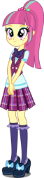 Size: 1347x5316 | Tagged: safe, artist:xebck, sour sweet, equestria girls, friendship games, absurd resolution, bowtie, clothes, crystal prep academy, crystal prep academy uniform, crystal prep shadowbolts, cute, female, freckles, pleated skirt, school uniform, simple background, skirt, solo, sourbetes, transparent background, vector