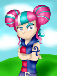 Size: 774x1032 | Tagged: safe, artist:kittydazzling, derpibooru import, sour sweet, equestria girls, friendship games