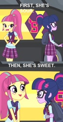 Size: 437x850 | Tagged: safe, screencap, sci-twi, sour sweet, twilight sparkle, equestria girls, friendship games, bipolar, magic capture device, sour patch kids