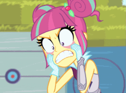Size: 621x460 | Tagged: safe, screencap, sour sweet, equestria girls, friendship games, angry, animated, eyelid pull, faic, frown, frustrated, frustration, glare, gloves, gritted teeth, rage, solo, sour rage, stressed, wide eyes