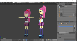 Size: 1338x724 | Tagged: safe, artist:sindroom, sour sweet, equestria girls, friendship games, 3d, model, solo, source filmmaker, wip