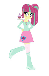 Size: 419x643 | Tagged: safe, artist:creepypastafran, sour sweet, equestria girls, friendship games, alternate universe, solo