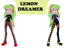 Size: 1024x768 | Tagged: safe, artist:mixiepie, artist:skulluigi, lemon zest, equestria girls, crossover, ecw, parody, simple background, tommy dreamer, transparent background, wrestling, wwe