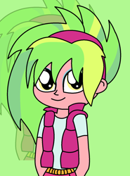 Size: 1127x1521 | Tagged: safe, artist:xxkerrysweetxx, lemon zest, equestria girls, solo, zoom layer