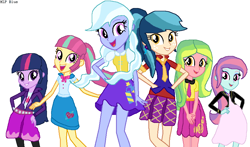 Size: 905x531 | Tagged: safe, artist:diana173076, indigo zap, lemon zest, sci-twi, sour sweet, sugarcoat, sunny flare, twilight sparkle, equestria girls, alternate universe, shadow six